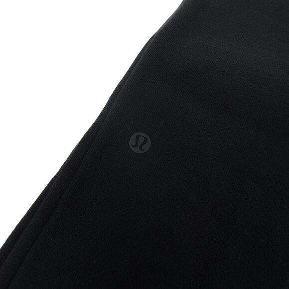 LULULEMON Scuba Jogger Black Fleece Knit Athleisure Lounge Quiet Luxury Minimal - Picture 7 of 7
